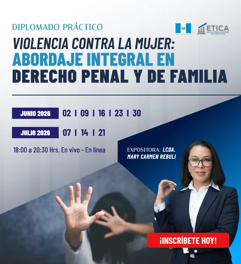 Diplomado Práctico - Violencia contra la Mujer: Abordaje Integral en Derecho Penal y de Familia.